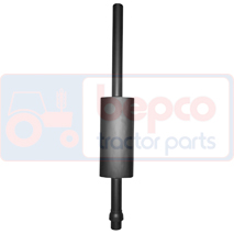 SILENCER , David Brown, Inlet and exhaust, Exhaust, Escapement, K302952, , SILENCER , 20/165-77, K302952, , 4.45 kg