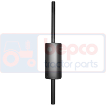 SILENCER , David Brown, Inlet and exhaust, Exhaust, Escapement, K926833, K928712, , SILENCER , 20/165-80, K926833, K928712, , 5.40 kg