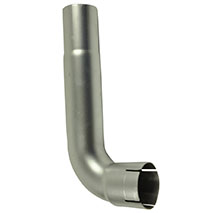 SILENCER PIPE , John Deere, 6000 - 6100SE, Inlet and exhaust, Exhaust, Extension pipe, L102641, , SILENCER PIPE , 26/166-141, L102641, , 0.90 kg