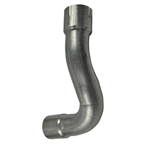 SILENCER PIPE , John Deere, 6000 - 6200 (USA), Inlet and exhaust, Exhaust, Extension pipe, L78815, , SILENCER PIPE , 26/166-143, L78815, , 0.60 kg