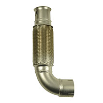 SILENCER PIPE , John Deere, Inlet and exhaust, Exhaust, Extension pipe, AL155610, , SILENCER PIPE , 26/166-145, AL155610, , 1.50 kg