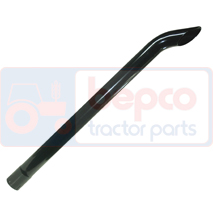 EXHAUST PIPE , John Deere, 6000 - 6400 (USA), Inlet and exhaust, Exhaust, Extension pipe, L102236, , EXHAUST PIPE , 26/166-19, L102236, , 1.50 kg