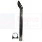 EXHAUST PIPE STAINLESS STEEL - Ø101, John Deere, 7010 - 7810 (USA), Inlet and exhaust, Exhaust, Extension pipe