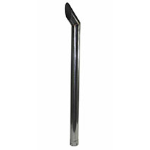 EXHAUST PIPE STAINLESS STEEL - Ø76, John Deere, 7000 - 7600, Inlet and exhaust, Exhaust, Extension pipe, , EXHAUST PIPE STAINLESS STEEL - Ø76, 26/166-45, , 3.30 kg