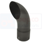 EXHAUST PIPE Ø 90 x 1.5 x 283, Universal accessories, Inlet and exhaust, Exhaust, Extension pipe