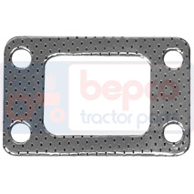 GASKET FOR BRACKETS , Renault / Claas, Inlet and exhaust, Exhaust, Exhaust gasket, 7701018241, , GASKET FOR BRACKETS , 28/167-28, 7701018241, , 0.02 kg