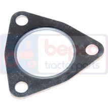 GASKET , Massey Ferguson, Inlet and exhaust, Exhaust, Exhaust gasket, 3638761M1, 36822135, 897938M1, , GASKET , 30/167-3, 3638761M1, 36822135, 897938M1, , 0.02 kg