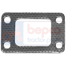 GASKET , Case-IH, 56 - 1056XL, Inlet and exhaust, Exhaust, Exhaust gasket, 3141137R2, , GASKET , 25/167-35, 3141137R2, , 0.02 kg