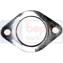 GASKET , Case-IH, Classique - 654, Inlet and exhaust, Exhaust, Exhaust gasket, 3058005R2, , GASKET , 25/167-37, 3058005R2, , 0.02 kg