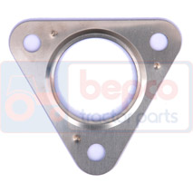 GASKET FOR BRACKETS , Case-IH, Inlet and exhaust, Exhaust, Exhaust gasket, 295870A1, , GASKET FOR BRACKETS , 25/167-43, 295870A1, , 0.05 kg