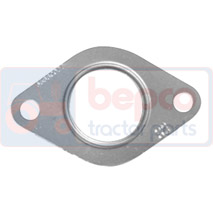 GASKET FOR BRACKETS , Case-IH, Inlet and exhaust, Exhaust, Exhaust gasket, 786812R1, , GASKET FOR BRACKETS , 25/167-44, 786812R1, , 0.05 kg