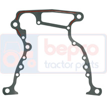 REAR HOUSING GASKET , John Deere, 5000 - 5500 (Europe), Engine and components, Crankshaft and Flywheel, Rear housing and gasket, R503892, R515021, , REAR HOUSING GASKET , 26/17-18, R503892, R515021, , 0.00 kg