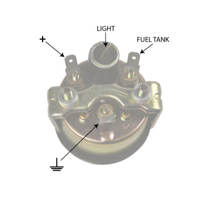 FUEL GAUGE , David Brown, 900 - 990(AD4/47), Instrument panel, Controls, Fuel gauges, K262707, K917374, K921147, K962496, , FUEL GAUGE , 20/171-80, K262707, K917374, K921147, K962496, , 0.00 kg