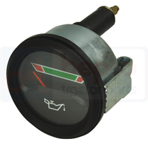 OIL GAUGE , Massey Ferguson, 100 - 135V, Instrument panel, Controls, Oil gauges, 3381907M1, , OIL GAUGE , 30/173-6, 3381907M1, , 0.15 kg