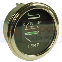 TEMP & FUEL GAUGE , Massey Ferguson, Instrument panel, Controls, Combined indicator, 3305408M93, , TEMP & FUEL GAUGE , 30/174-11, 3305408M93, , 0.00 kg