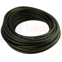 BLACK CABLE SECTION 10MM²,  25M, Electrical, Electrical components, Cable, , , BLACK CABLE SECTION 10MM²,  25M, 63/1762-20, , 3.06 kg