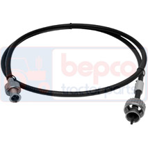 DRIVE CABLE, Valmet, 00 - 700MKII, Instrumentu panelis, Kontrolierīču pievads, Tahometra piedziņas trosīte, 649371, , DRIVE CABLE, 41/177-70, 649371, , 0.24 kg