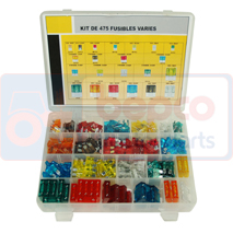 BLADE FUSE PACK , Electrical, Electrical components, Fuse, Range, , BLADE FUSE PACK , 63/1787-102, , 0.95 kg