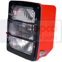 HEADLAMP , Massey Ferguson, Electrical components, Lighting, Front light and kit, 1423852M91, 3301298M91, , HEADLAMP , 30/181-41, 1423852M91, 3301298M91, , 0.53 kg