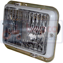 HEADLAMP , Massey Ferguson, 1000 - 1114, Electrical components, Lighting, Headlamp, 1425874M91, , HEADLAMP , 30/181-47, 1425874M91, , 2.00 kg