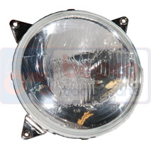 HEADLAMP RH DRIVE-RH CURVED GLASS , Massey Ferguson, 200 - 253 (Italy), Electrical components, Lighting, Headlamp, 963718M1, , HEADLAMP RH DRIVE-RH CURVED GLASS , 30/181-67, 963718M1, , 0.30 kg