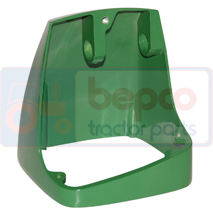 CAP RIGHT, John Deere, Electrical components, Lighting, Headlamp parts and accessories, CE14808, R60138, , CAP RIGHT, 26/182-9, CE14808, R60138, , 0.54 kg