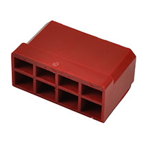 CABLE CONNECTOR 8 POLES (RED), Deutz, Electrical components, Terminal, Cable connector, 01231343, , CABLE CONNECTOR 8 POLES (RED), 21/1838-25, 01231343, , 0.01 kg