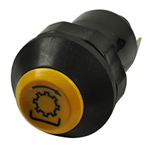 , Case-IH, Elektriskās komponentes, Slēdzis, Spiežams slēdzis un aprīkojums, 140258046, , REAR PTO SWITCH , 25/1884-114, 140258046, , 0.04 kg