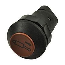 FRONT LINKAGE SWITCH BROWN, Case-IH, Electrical components, Switch, Push switch and accessories, 140558064, , FRONT LINKAGE SWITCH BROWN, 54/1884-118, 140558064, , 0.04 kg