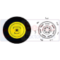 PTO SWITCH 7 TERMINALS, Renault / Claas, 80 - 80-12SP, Electrical components, Switch, Push switch and accessories