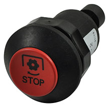 REAR PTO STOP SWITCH , Massey Ferguson, 6200 - 6260, Electrical components, Switch, Push switch and accessories, 3777568M2, , REAR PTO STOP SWITCH , 30/1884-137, 3777568M2, , 0.04 kg