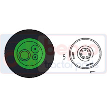 , Electrical, Electrical components, Switch, Push switch and accessories, , , 63/1884-23, , 0.05 kg