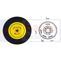 , Electrical, Electrical components, Switch, Push switch and accessories, , , 63/1884-41, , 0.02 kg