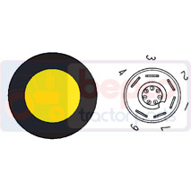 , Electrical, Electrical components, Switch, Push switch and accessories, , , 63/1884-45, , 0.02 kg