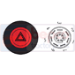 HAZARD WARNING SWITCH , Deutz, Intrac - Intrac 6.30T, Electrical components, Switch, Push switch and accessories