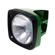 HEADLAMP - LH , John Deere, 30 - 3130 (Espana), Electrical components, Lighting, Front light and kit, DE13524, , HEADLAMP - LH , 26/189-200, DE13524, , 1.14 kg