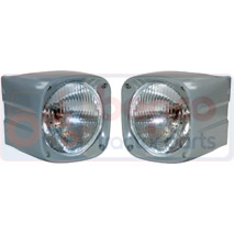 HEADLAMP SET-UK MODELS , Massey Ferguson, 100 - 158, Electrical components, Lighting, Front light and kit, , HEADLAMP SET-UK MODELS , 30/189-64, , 0.00 kg