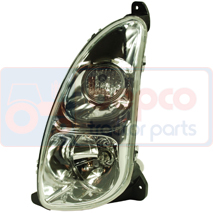 FRONT LIGHT, New Holland, Elektriskās komponentes, Apgaismojums, Priekšējais apgaismojums, 82029730, , FRONT LIGHT, 54/189-73, 82029730, , 1.50 kg