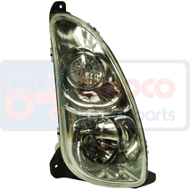 HEADLAMP RIGHT, New Holland, Electrical components, Lighting, Front light and kit, 82029729, , HEADLAMP RIGHT, 54/189-74, 82029729, , 1.70 kg