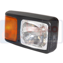 HEADLAMP RH , JCB, 530 - 530-70F/S (AA), Electrical components, Lighting, Front light and kit, 70036200, 70043100, , HEADLAMP RH , 45/1902-10, 70036200, 70043100, , 1.18 kg