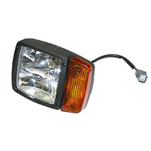 HEADLAMP RH DIP- LH , JCB, 520 - 530 (Leyland), Electrical components, Lighting, Front light and kit, 70036100, 70043000, , HEADLAMP RH DIP- LH , 45/1902-9, 70036100, 70043000, , 0.00 kg