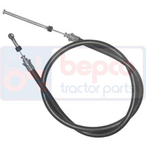 THROTTLE CABLE , Fiat, 66 - 80-66DT, Supply and injection, Accessories, Throttle cable, 5106739, 5115533, 5121344, 5149955, , THROTTLE CABLE , 23/191-1, 5106739, 5115533, 5121344, 5149955, , 0.13 kg