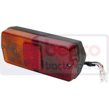 REAR LIGHT LEFT, Massey Ferguson, 200 - 253 (UK), Electrical components, Lighting, Rear side lights and indicators, 1678868M92, 2260384M1, 3303980M92, , REAR LIGHT LEFT, 30/1912-10, 1678868M92, 2260384M1, 3303980M92, , 0.35 kg