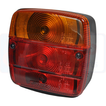 REAR LIGHT RIGHT - WITH NUMBER PLATE LAMP, Renault / Claas, Electrical components, Lighting, Rear side lights and indicators, 6005700411, , REAR LIGHT RIGHT - WITH NUMBER PLATE LAMP, 28/1912-101, 6005700411, , 0.14 kg