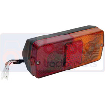 REAR LIGHT RIGHT, Massey Ferguson, Electrical components, Lighting, Rear side lights and indicators, 1678869M92, 2260383M1, , REAR LIGHT RIGHT, 30/1912-11, 1678869M92, 2260383M1, , 0.29 kg