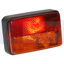 REAR SIDE LIGHT, Massey Ferguson, Elektriskās komponentes, Apgaismojums, Aizmugurējie gabarīti un pagriezienu rādītāji, 1682738M91, 884001M92, , REAR SIDE LIGHT, 30/1912-121, 1682738M91, 884001M92, , 0.23 kg