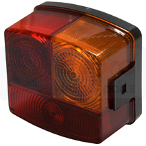 REAR SIDE LIGHT, John Deere, Elektriskās komponentes, Apgaismojums, Aizmugurējie gabarīti un pagriezienu rādītāji, AL67206, , REAR SIDE LIGHT, 26/1912-169, AL67206, , 0.00 kg