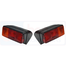 REAR LIGHTS PAIR, John Deere, Elektriskās komponentes, Apgaismojums, Aizmugurējie gabarīti un pagriezienu rādītāji, AL25875, , REAR LIGHTS PAIR, 26/1912-16K, AL25875, , 0.00 kg