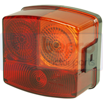 REAR LIGHT RIGHT, Steyr, Electrical components, Lighting, Rear side lights and indicators, 134176045, , REAR LIGHT RIGHT, 27/1912-176, 134176045, , 0.00 kg