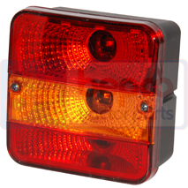 REAR LIGHT LEFT/ RIGHT, Zetor, Electrical components, Lighting, Rear side lights and indicators, 53351901, , REAR LIGHT LEFT/ RIGHT, 37/1912-177, 53351901, , 0.00 kg